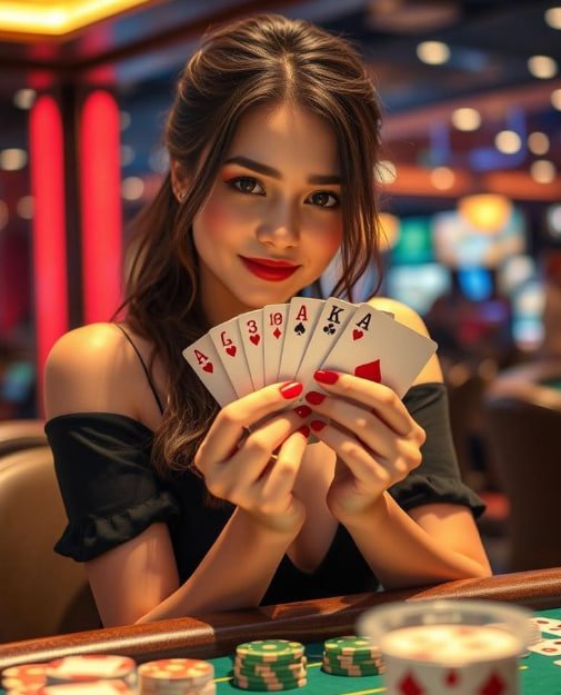 pay77 mobile app interface showing slot games and live casino options
